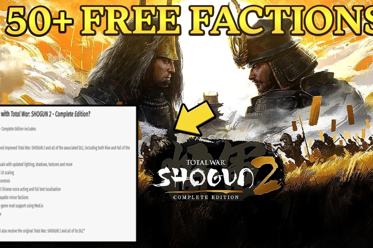 Total War: SHOGUN 2 Complete Edition New Voice Acting