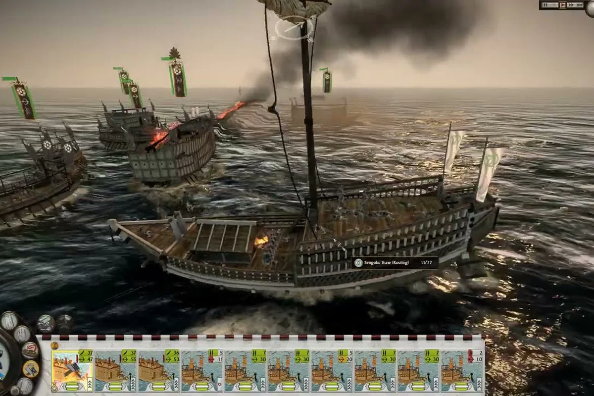 Total War: SHOGUN 2 O Ataka Bune: Cannon Ship & Naval Combat
